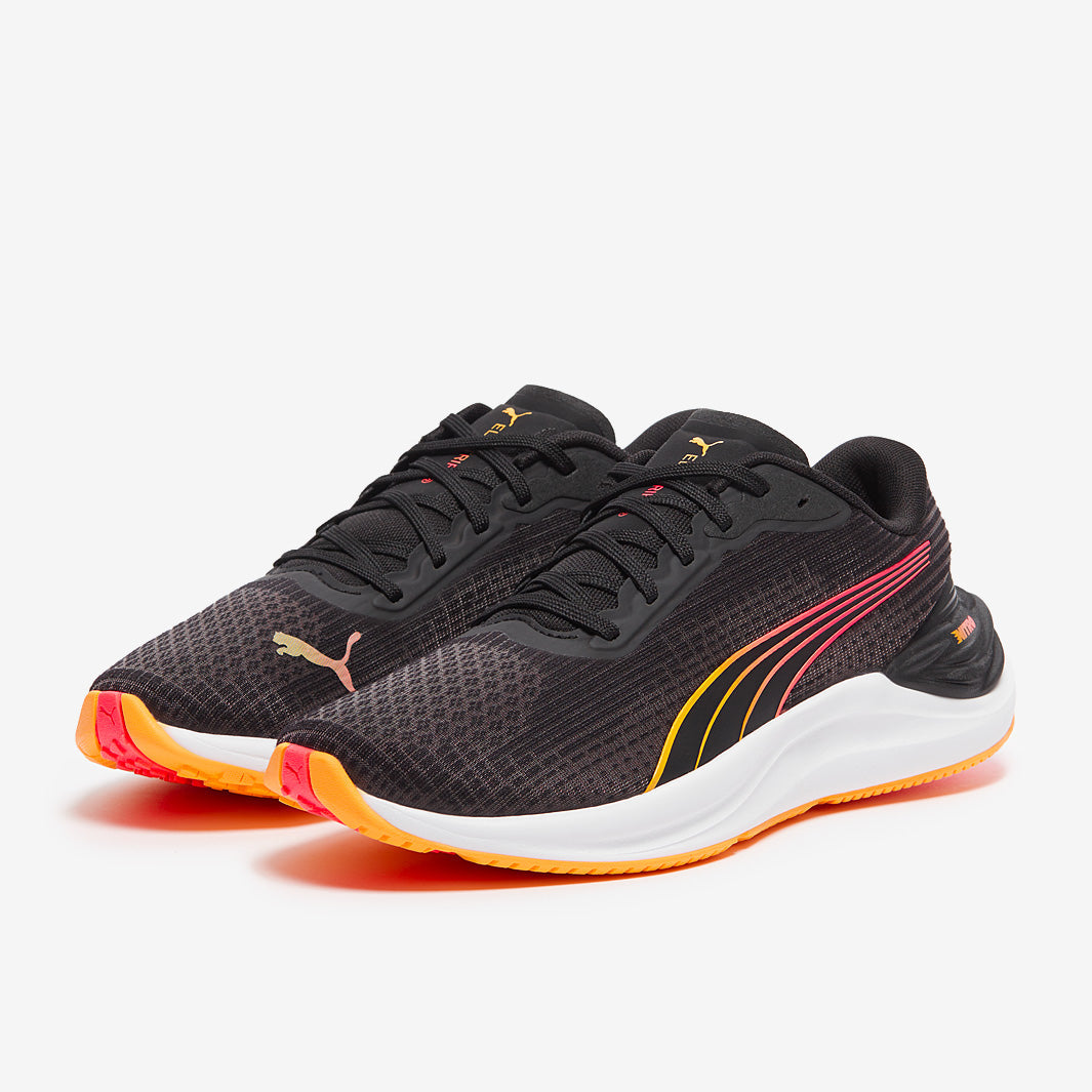 Puma Womens Electrify Nitro 3 - PUMA Black-Sun Stream