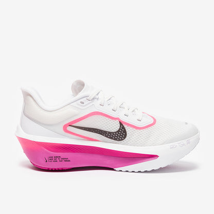 Nike Womens Zoom Fly 6 - White/Black-Vivid Grape