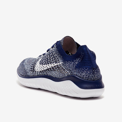 Nike Free Rn Flyknit 2018 - Blue Void/White-Blue Tint