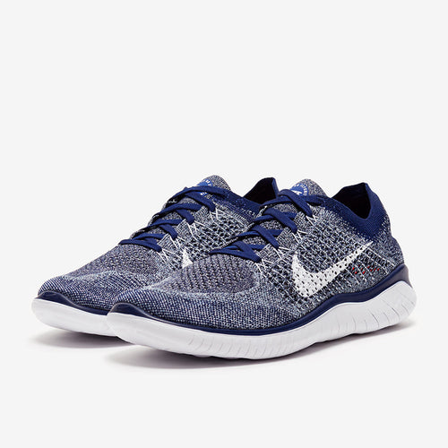 Nike Free Rn Flyknit 2018 - Blue Void/White-Blue Tint