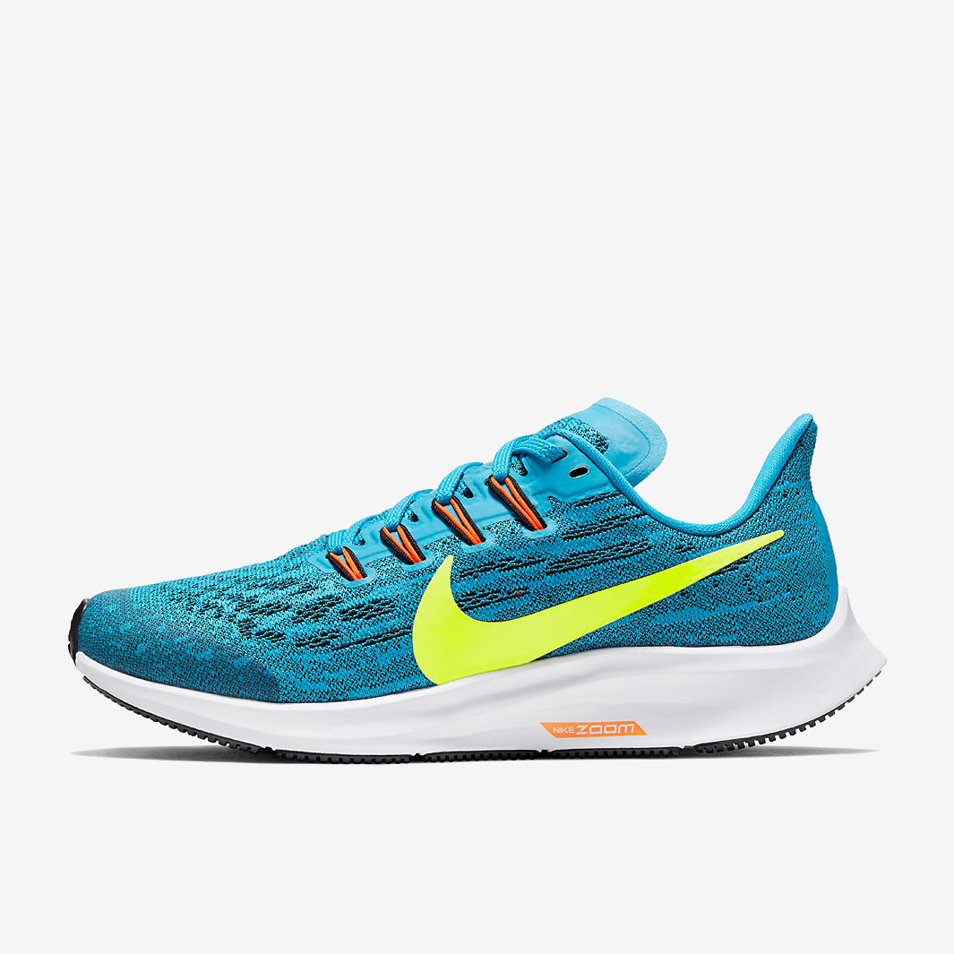 Nike Boys Air Zoom Pegasus 36 - Laser Blue/Lemon Venom