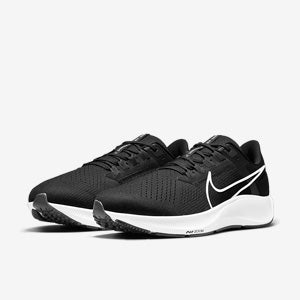 Nike Air Zoom Pegasus 38 Wide - Black/White-Anthracite
