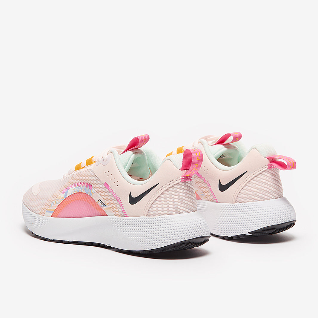 Nike Womens React Escape Run 2 Premium - Light Soft Pink/Dark Smoke Grey