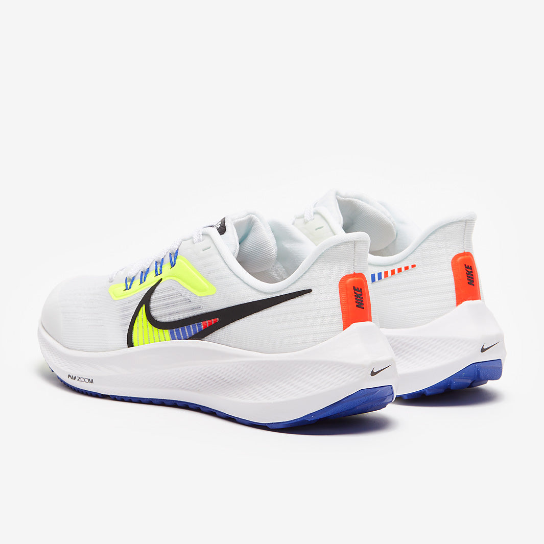 Nike Boys Air Zoom Pegasus 39 - White/Black-Volt