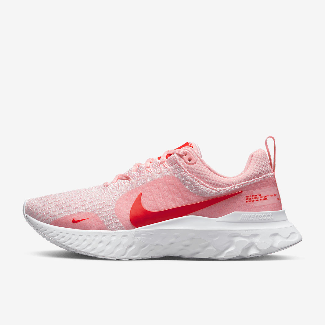 Nike Womens Infinity Run FK 3 - Med Soft Pink/Lt Crimson