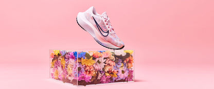 Nike Womens Zoom Fly 5 Premium - Pearl Pink/Midnight Navy