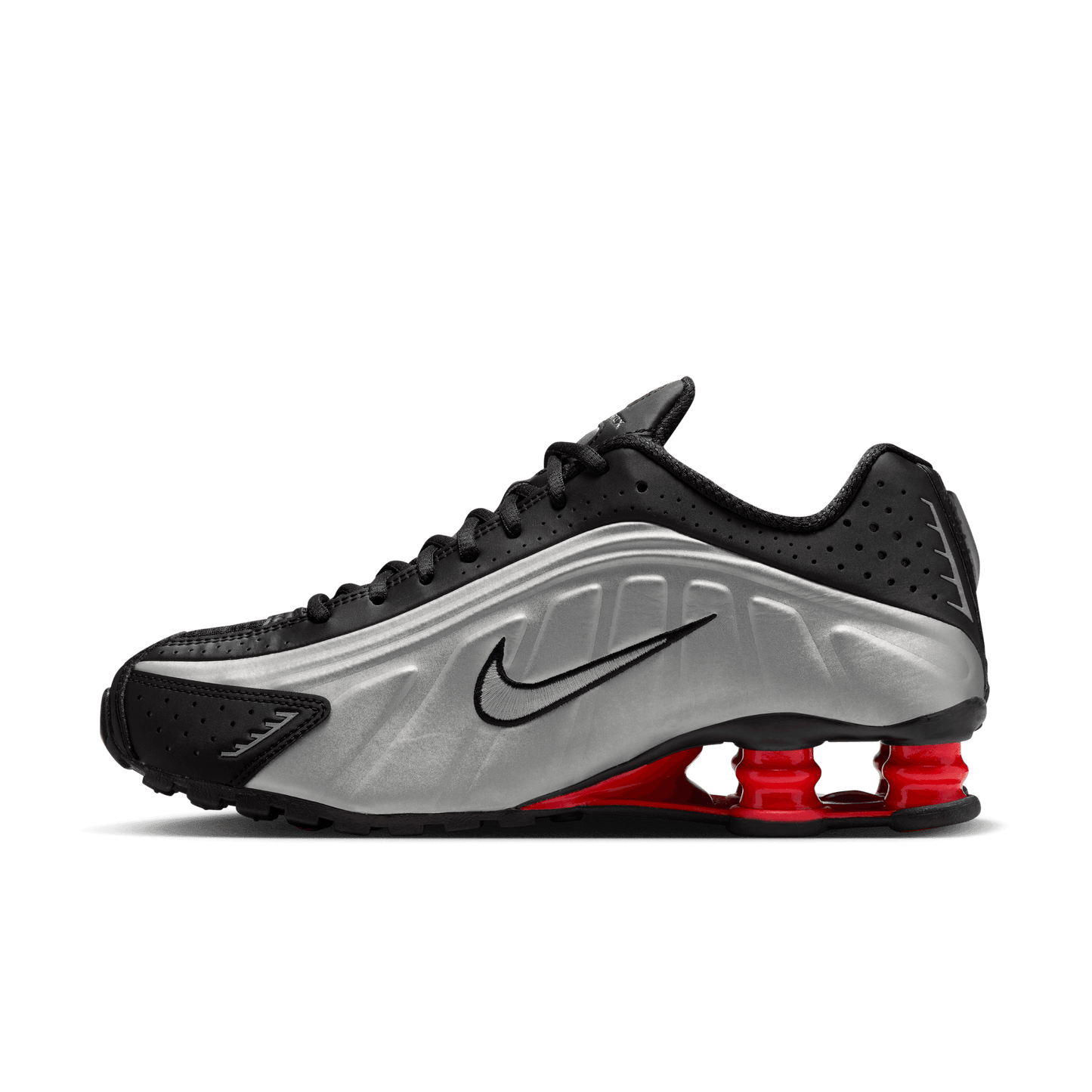 Women's Nike Shox R4 "Black Metallic Silver"