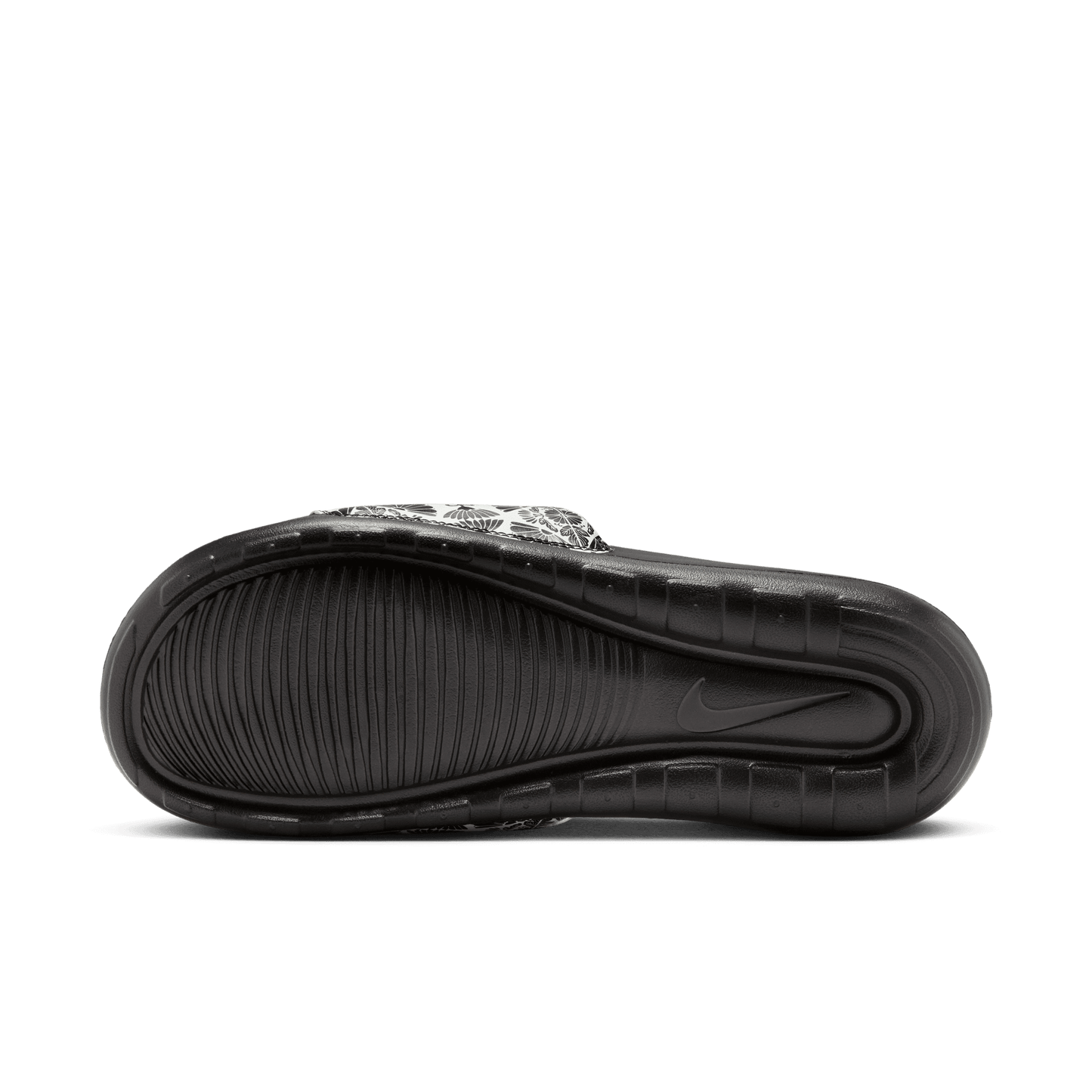 Men's Nike Victori One Printed Slides "Printed Black White"