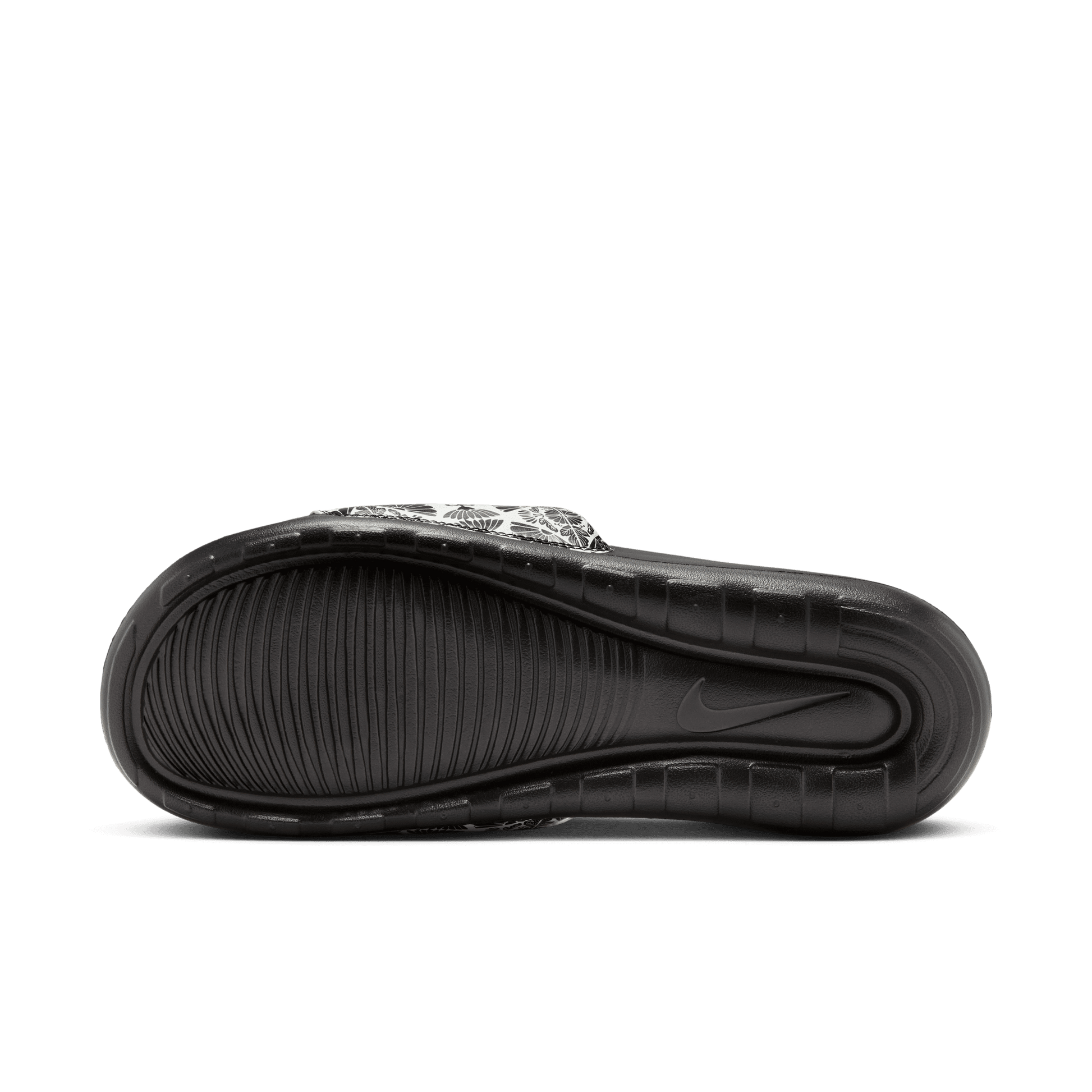 Men's Nike Victori One Printed Slides "Printed Black White"