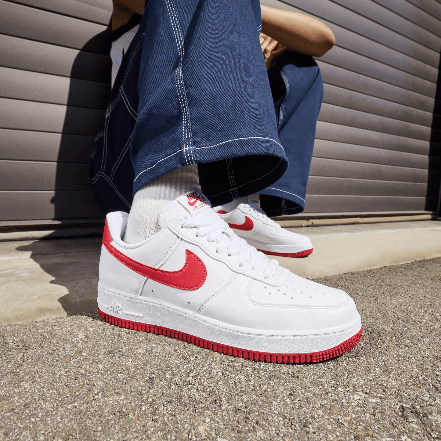 Women's Nike Air Force 1 '07 Next Nature "White Gym Red"