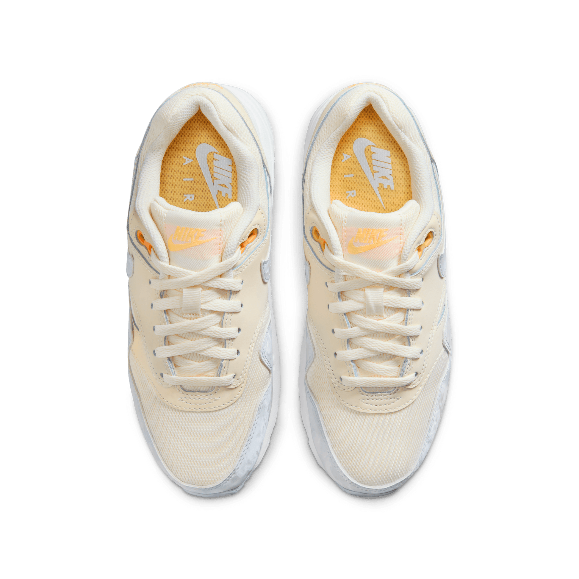 Big Kids' Air Max 1 "Pale Ivory Football Grey"