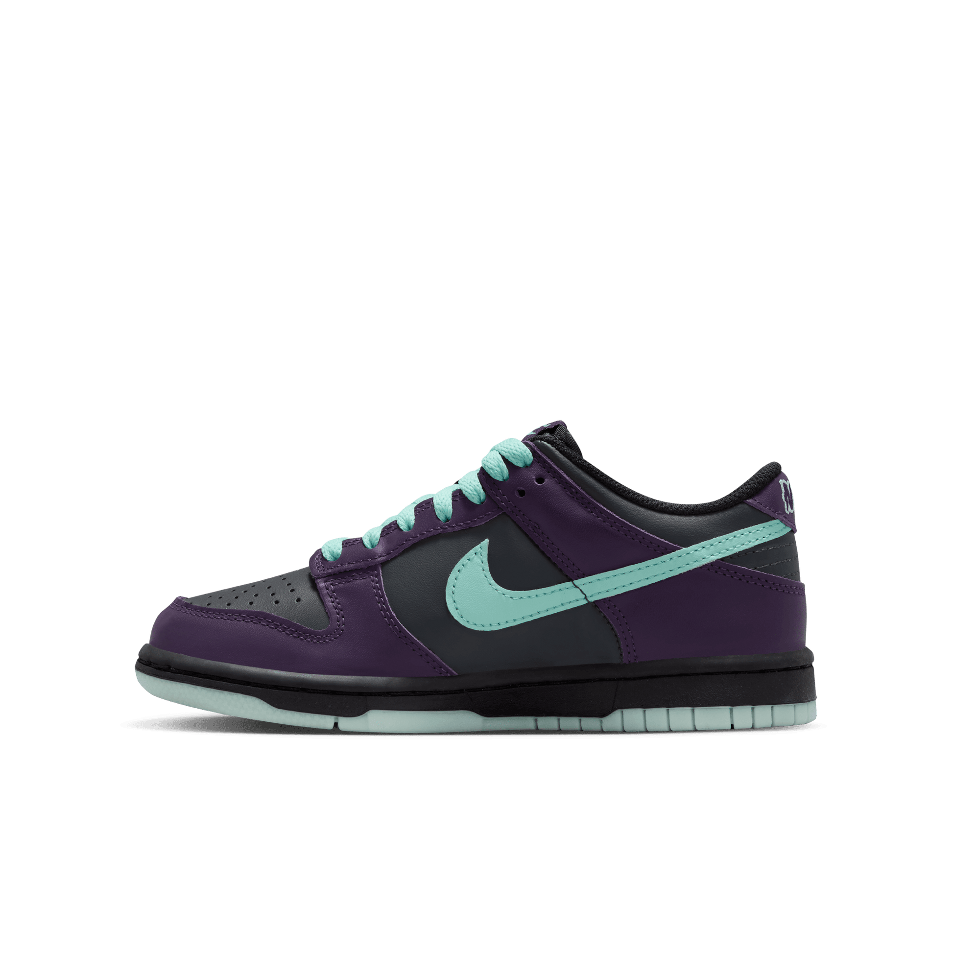 Big Kids' Nike Dunk Low "Wizard"