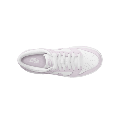 Big Kids' Nike Dunk Low "White Light Violet"