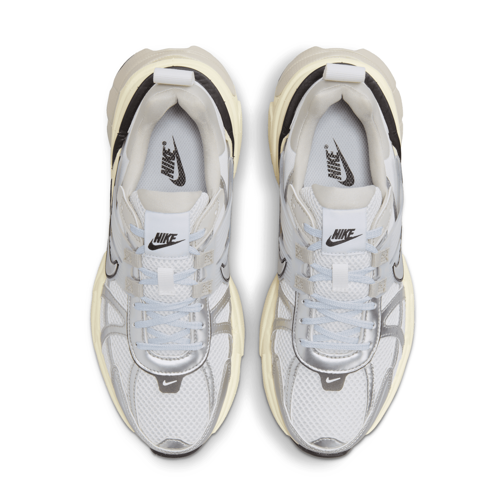 Women's Nike V2K Run "Summit White Metallic Silver "