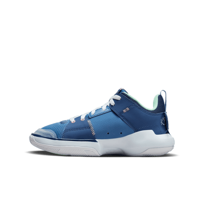 Big Kids' Russell Westbrook Jordan One Take 5 "Stone Blue"