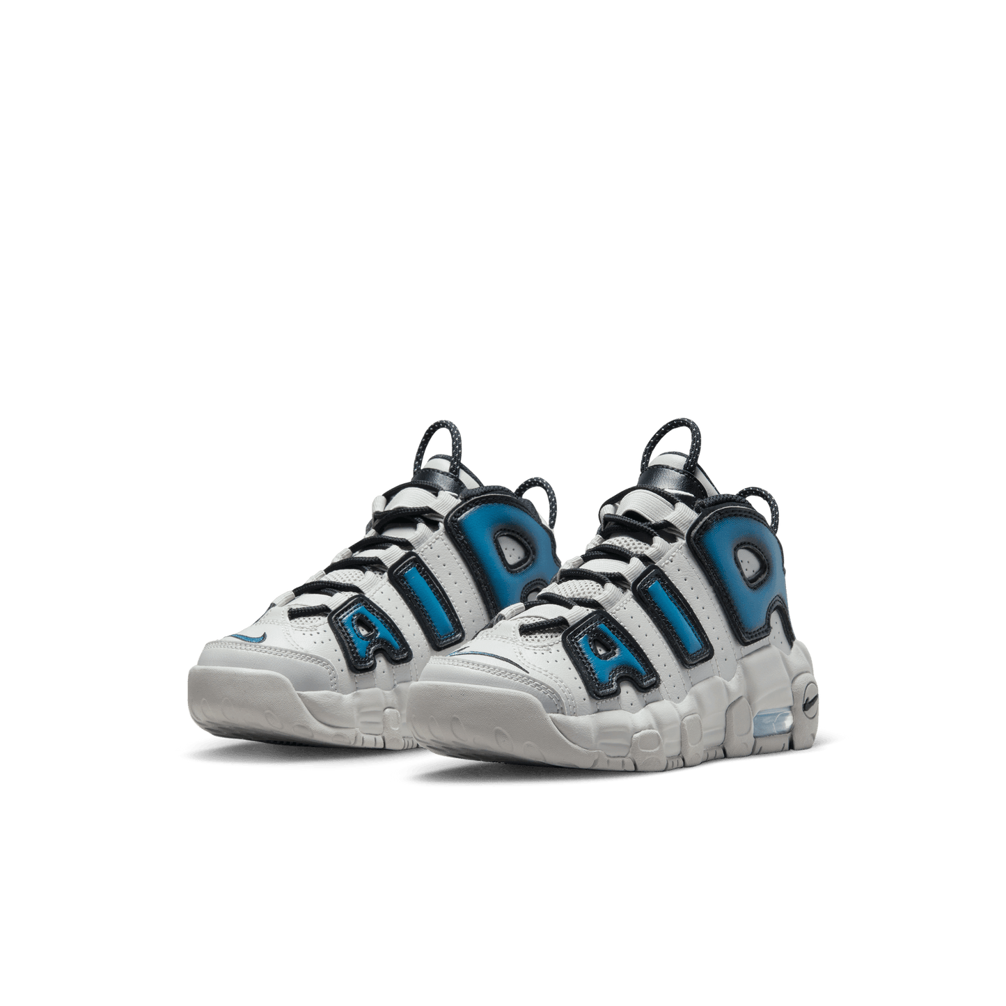 Little Kids' Nike Air More Uptempo "Industrial Blue"