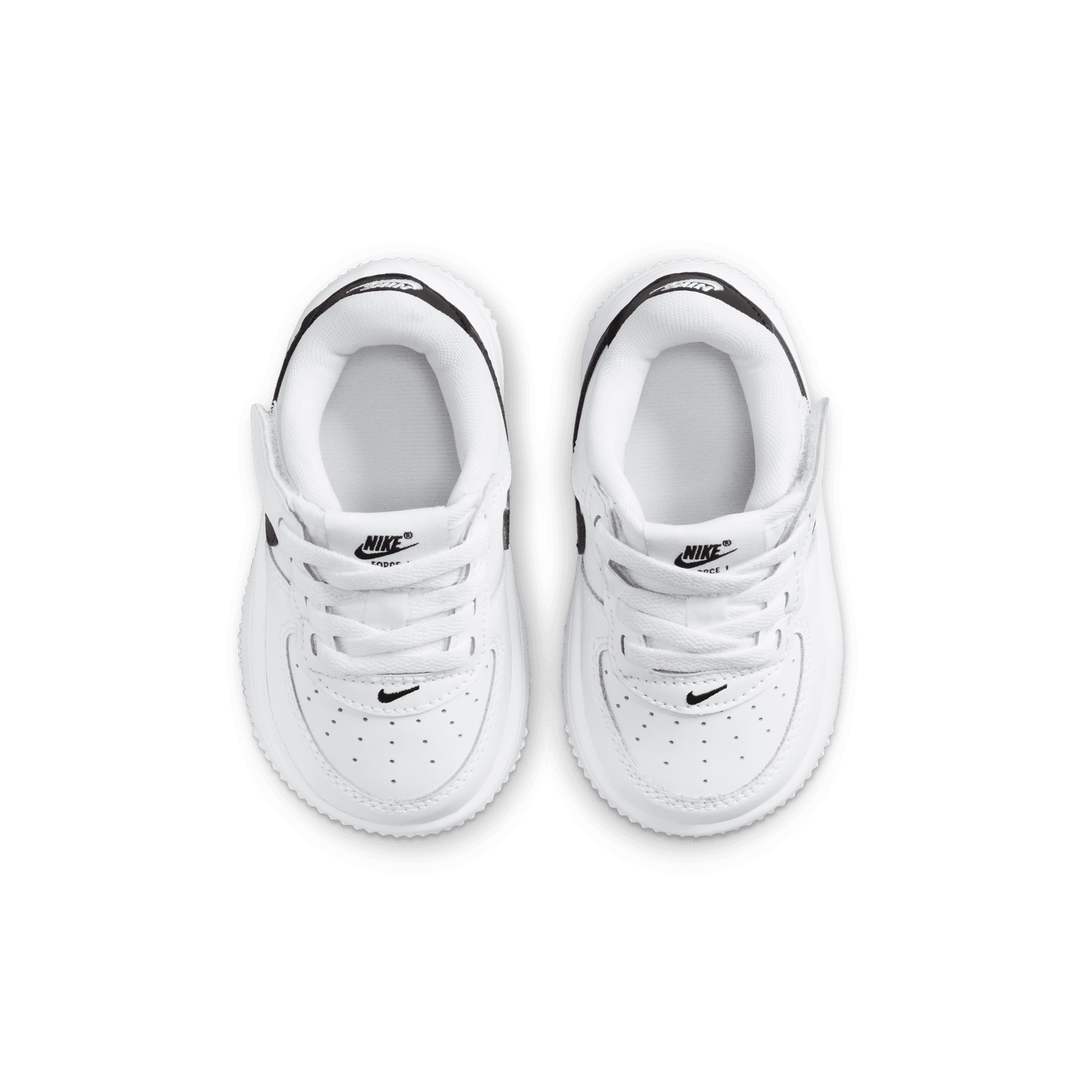 Baby/Toddler Nike Force 1 Low EasyOn "White Black" (Unisex)
