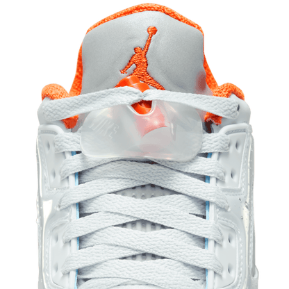Big Kids' Air Jordan 5 Retro Low "Miami Hurricanes"