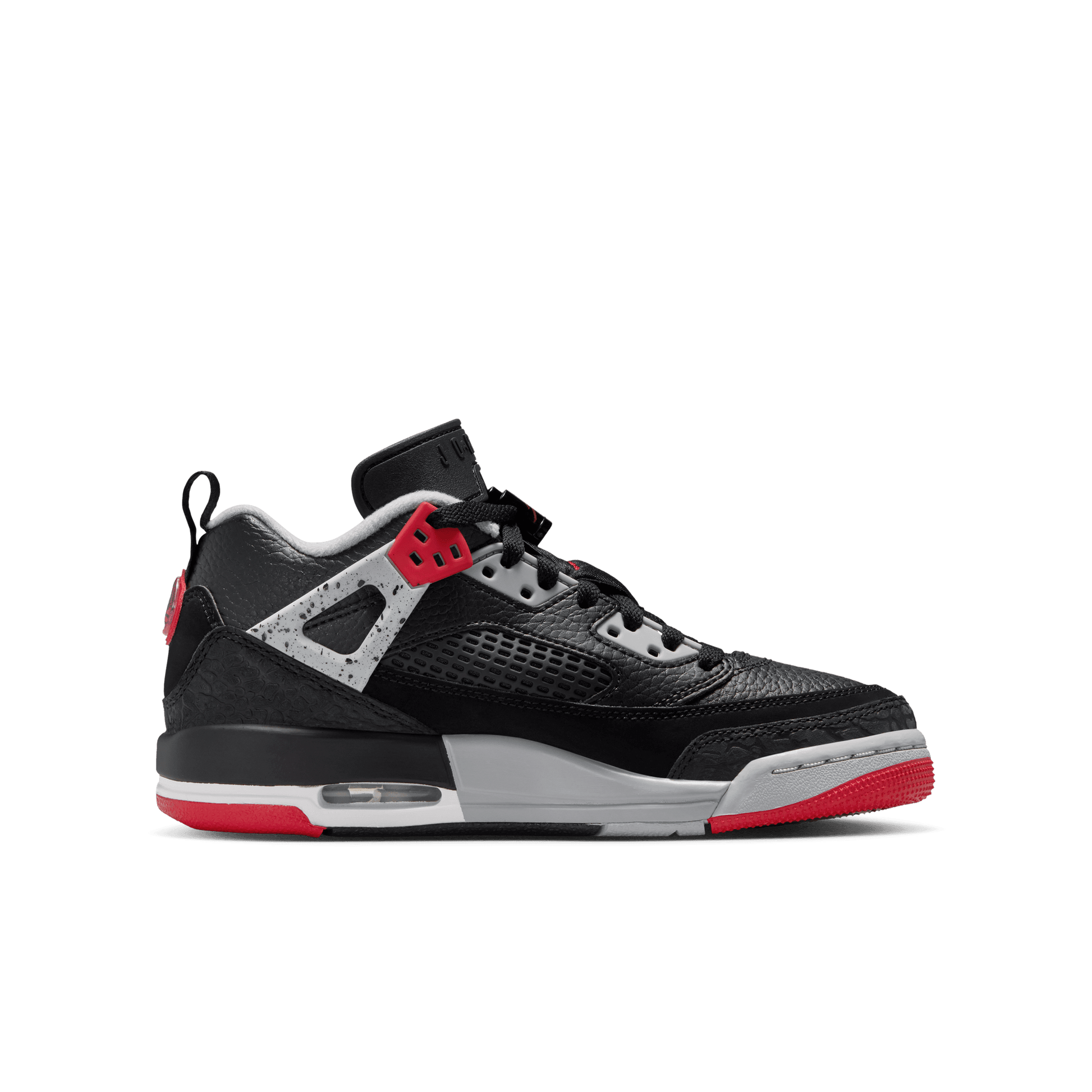 Big Kids' Jordan Spizike Low "Black Cement"