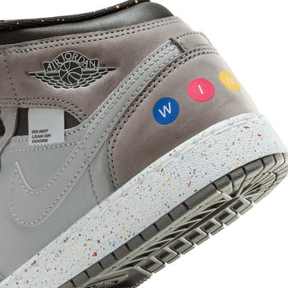 Big Kids' Jordan 1 Mid Wings "NYC Subway"