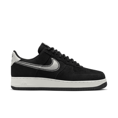 Men's Nike Air Force 1 '07 LV8 "Black Sail Embroidered"