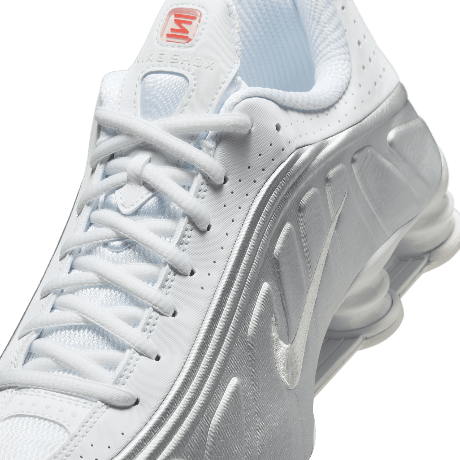 Men's Nike Shox R4 "White Metallic Silver"