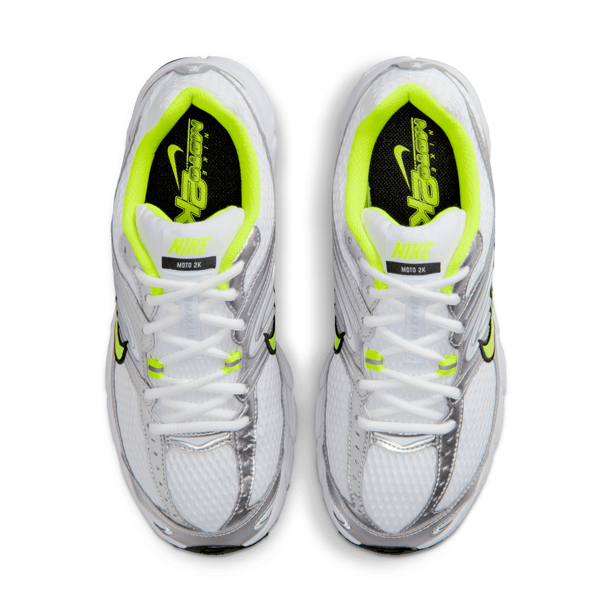 Women's Nike Air Max Moto 2K "White Cyber Metallic Silver"
