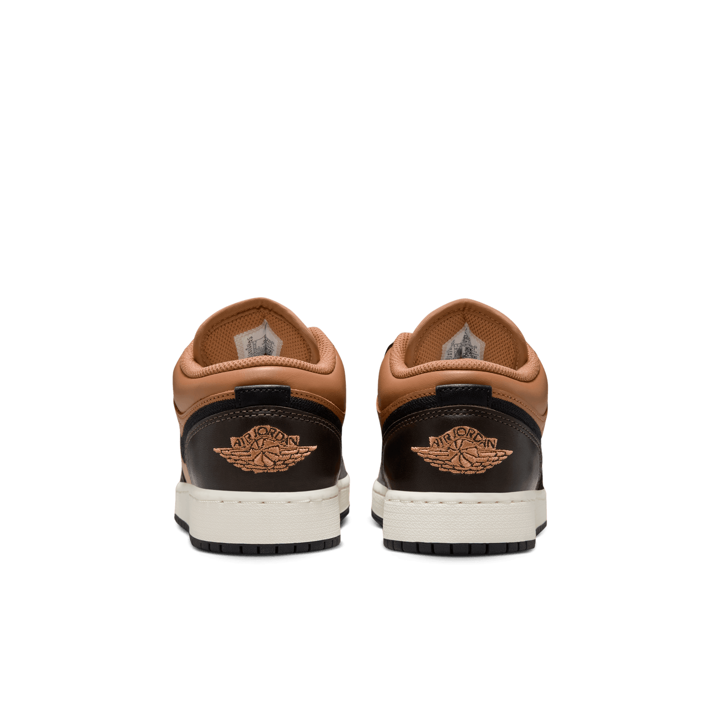 Big Kids' Air Jordan 1 Low SE BG "Flax Baroque Brown"