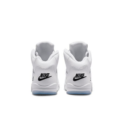 Little Kids' Jordan 5 Retro OG "White Metallic"