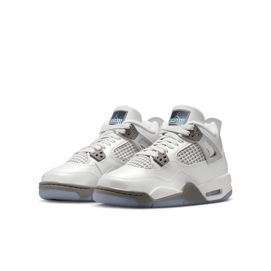 Big Kids' Air Jordan 4 Retro "Blue Chill"