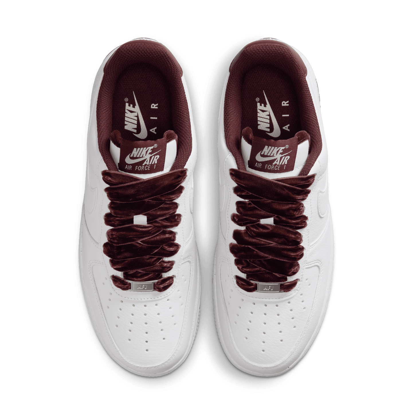Women's Nike Air Force 1 '07 Vintage "White Burgundy Crush"