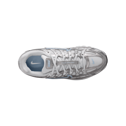 Big Kids' Nike P-6000 "White & Metallic Silver"