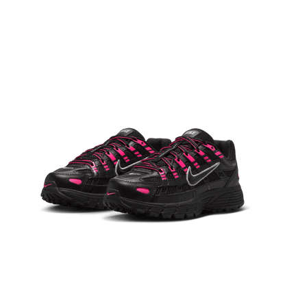 Big Kids' Nike P-6000 "Pink Blast Metallic Silver Black"