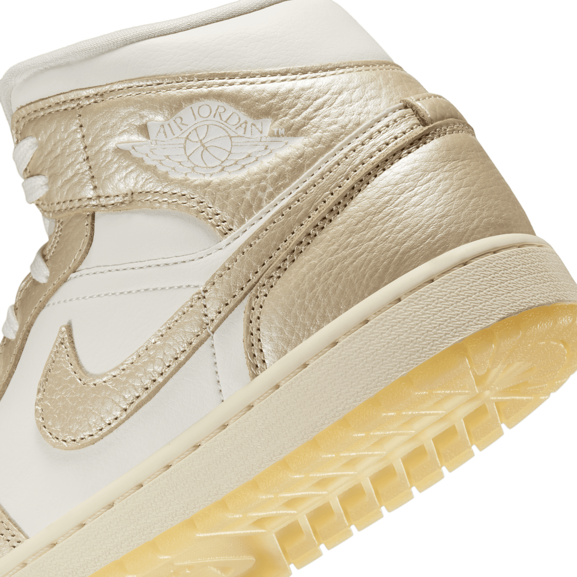 Women's Air Jordan 1 Mid SE "Metallic Team Gold"