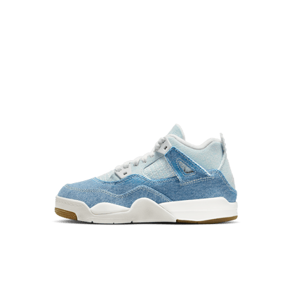 Little Kids' Jordan 4 Retro "Worn Blue"