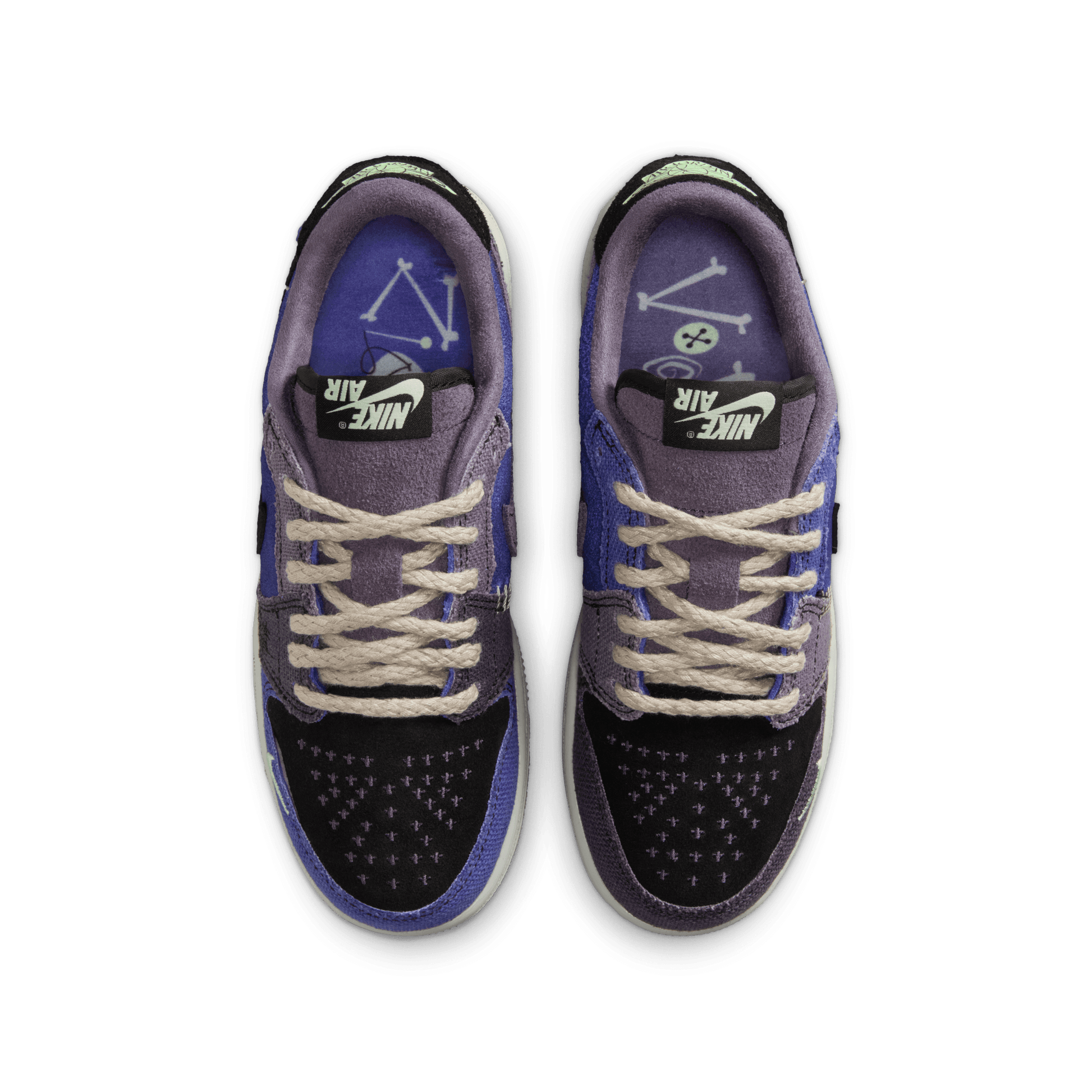 Big Kids' Air Jordan 1 Retro Low OG Zion Williamson's "Voodoo Alternate"