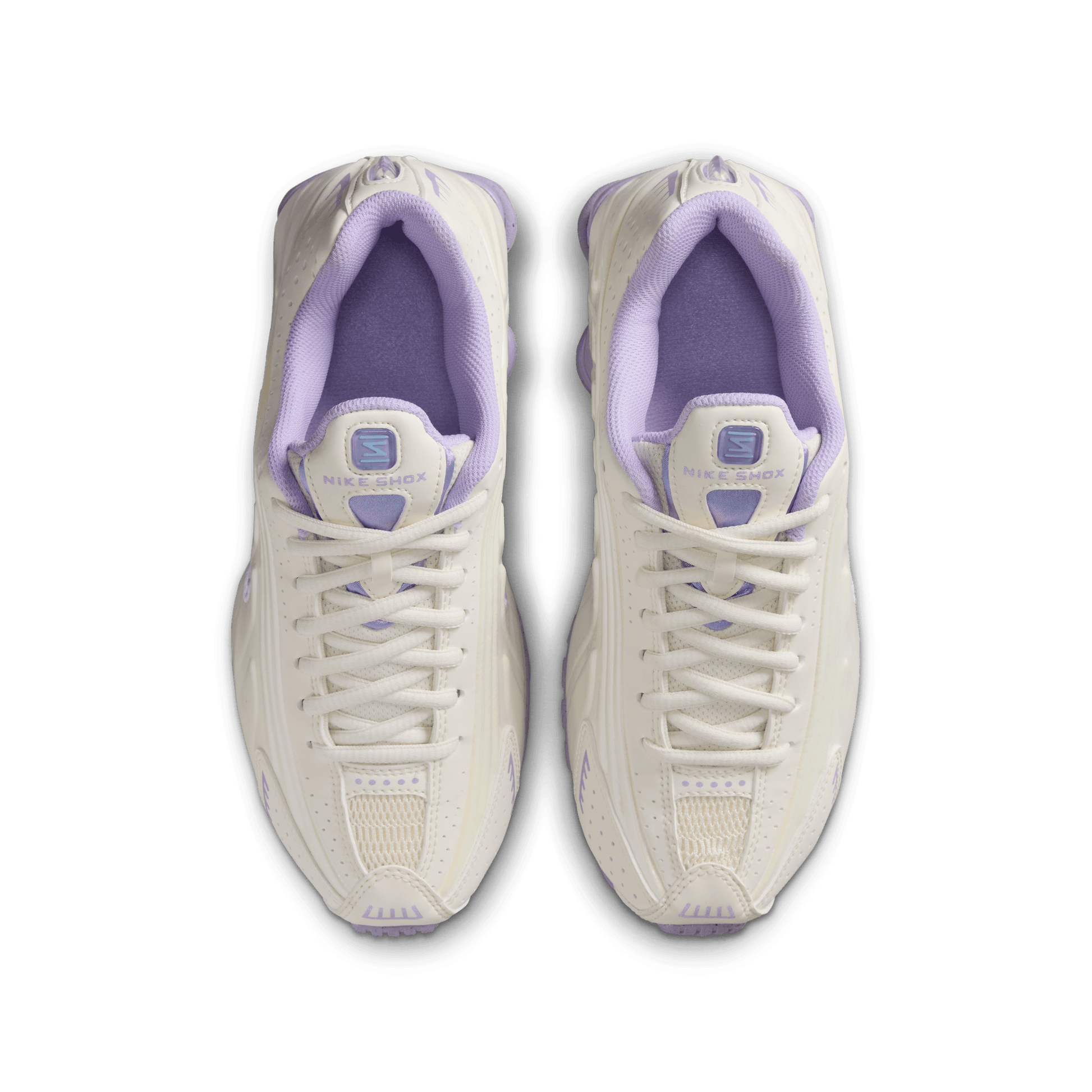 Big Kids' Nike Shox R4 "Soft Pearl Hydrangeas"