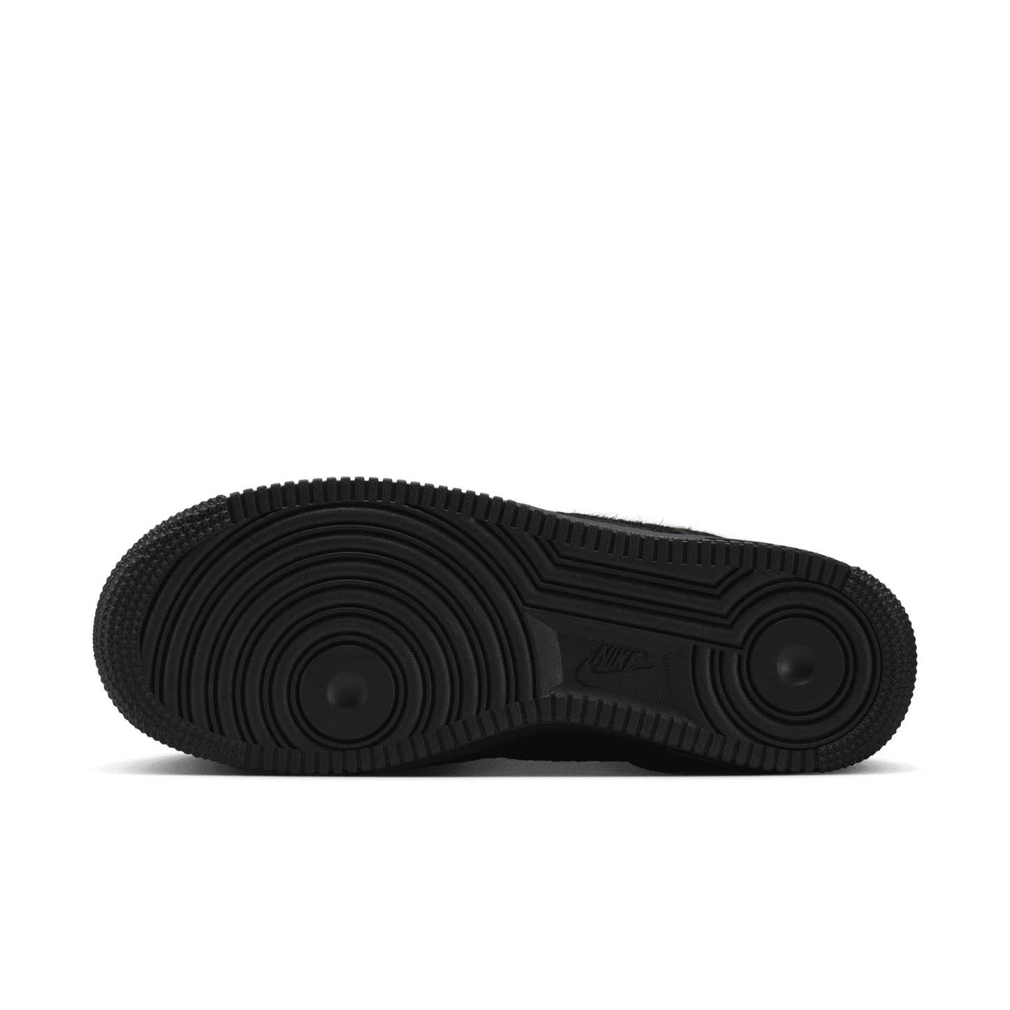 Women's Nike Air Force 1 '07 "Triple Black Pony Hair"