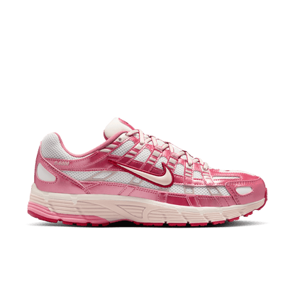 Women's Nike P-6000 "Summit White Slit Red"