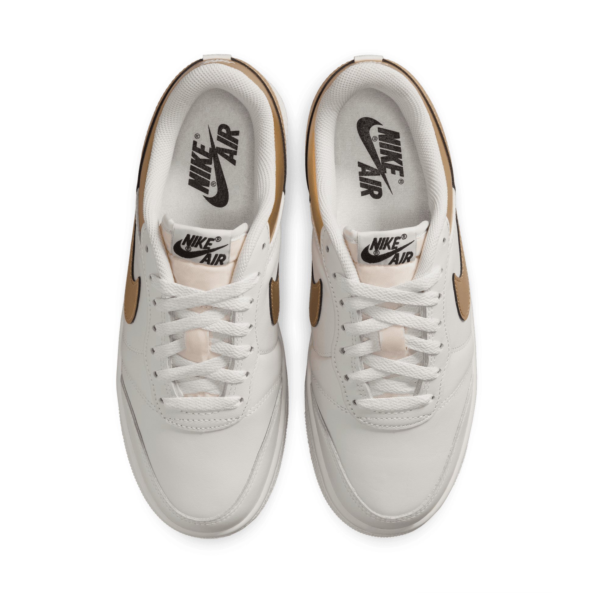 Women's Air Jordan Skyline Low "Swan Black Metallic Gold"