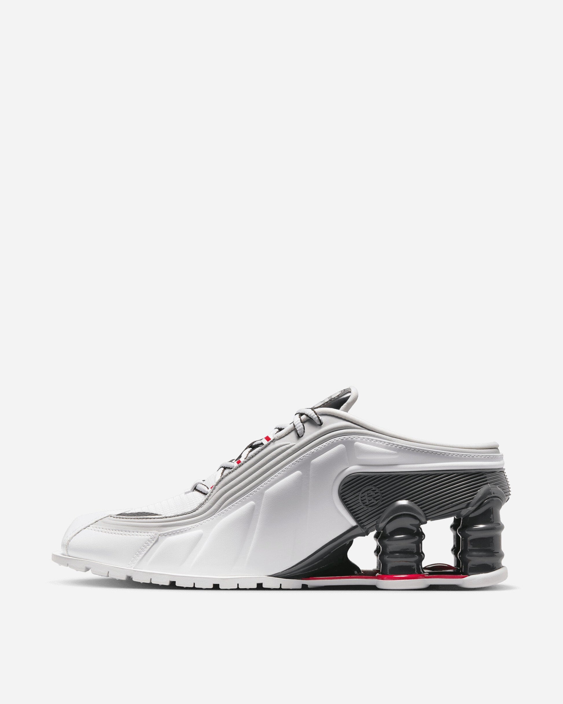 Women's Martine Rose Shox MR4 Sneakers White / Varsity Red