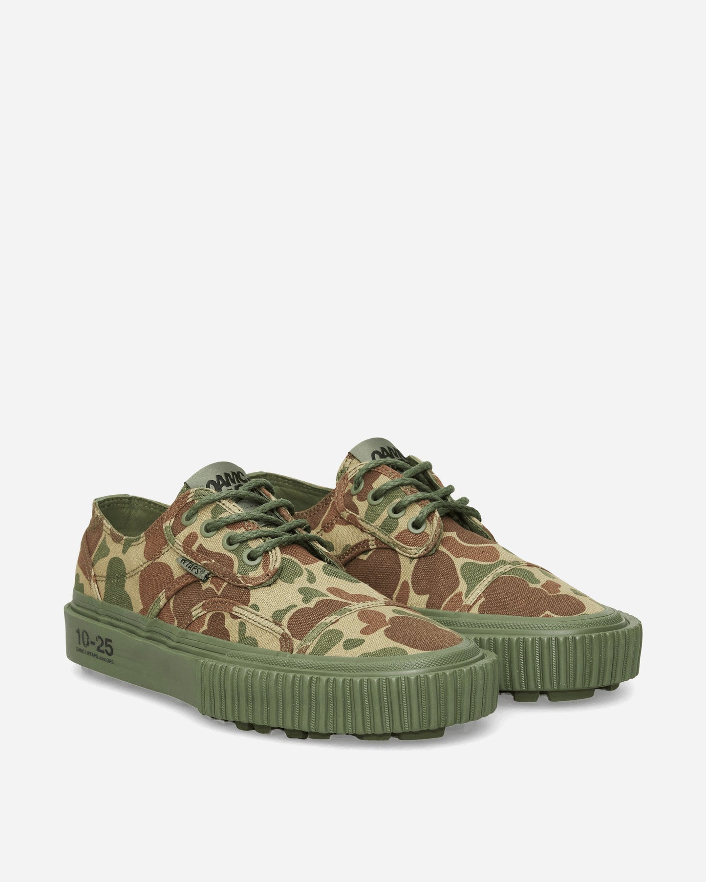 OAMC x WTAPS Seylynn Lug Sneakers Duck Camo