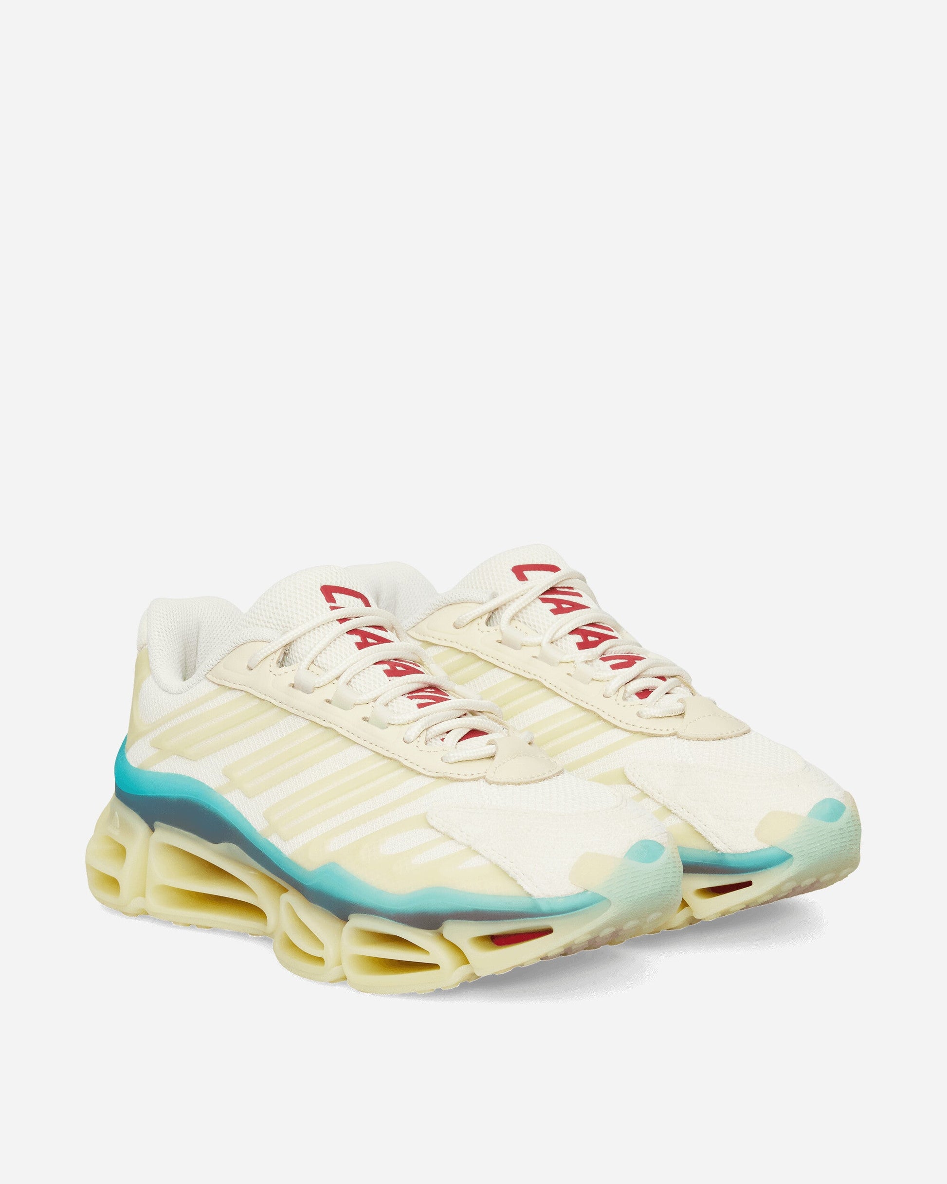 Willy Chavarria Megaride AG Sneakers Cream White