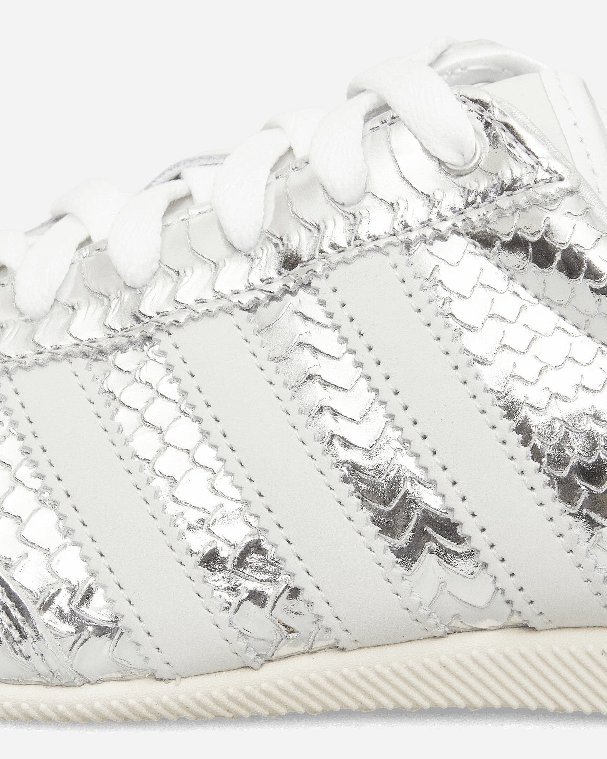 Japan Sneakers Silver Metallic