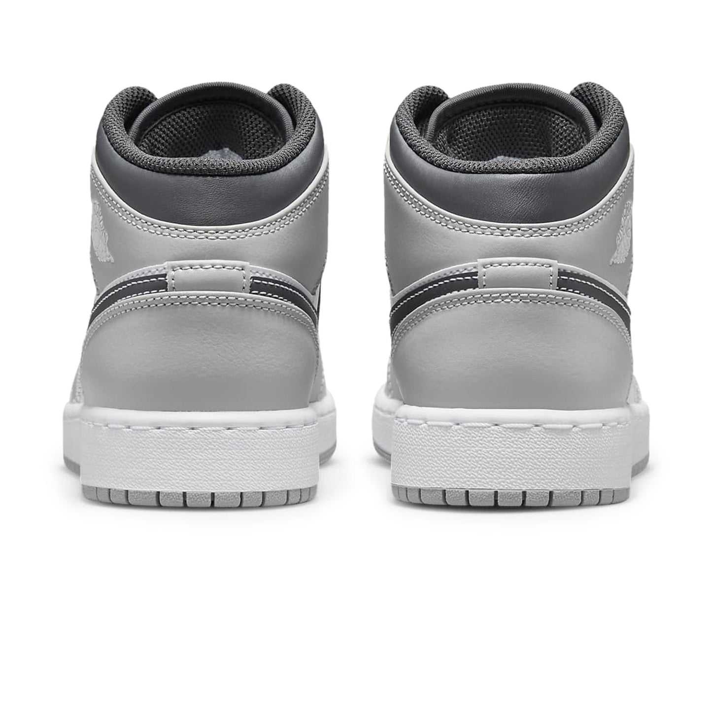 Air Jordan 1 Mid Light Smoke Grey Anthracite (GS)