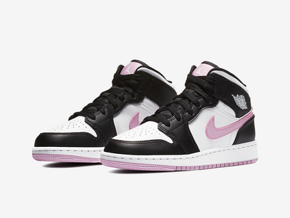 Air Jordan 1 Mid Arctic Pink White (GS)