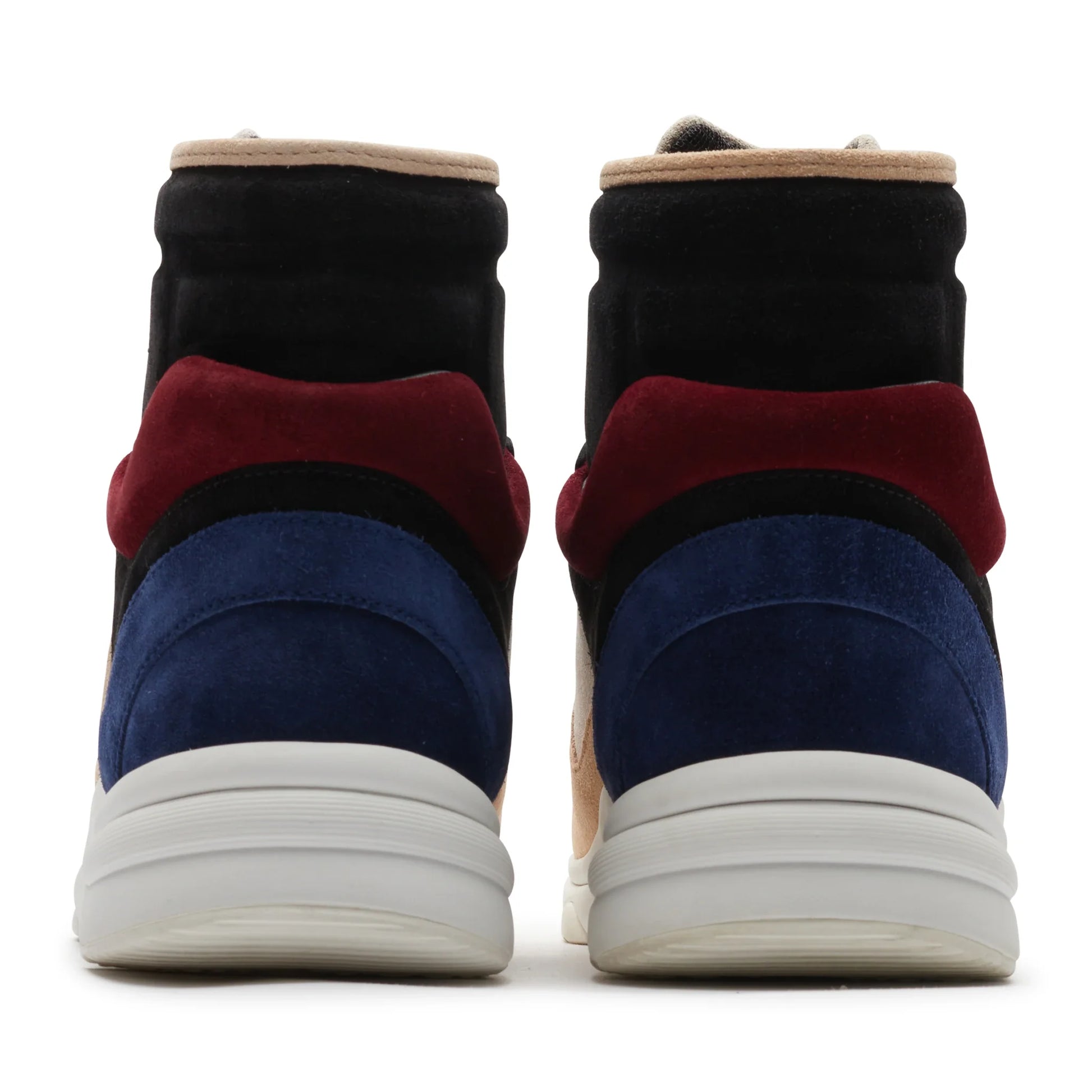 Chanel CC Cambon Tricolor High Top Sneaker