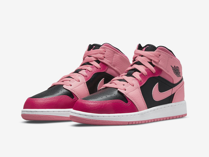 Air Jordan 1 Mid Coral Chalk (GS)