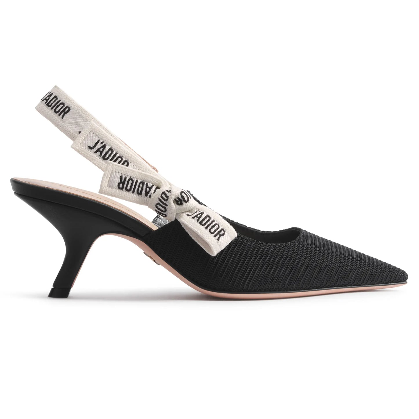 Dior J'Adior Technical Fabric Black Slingback Pump