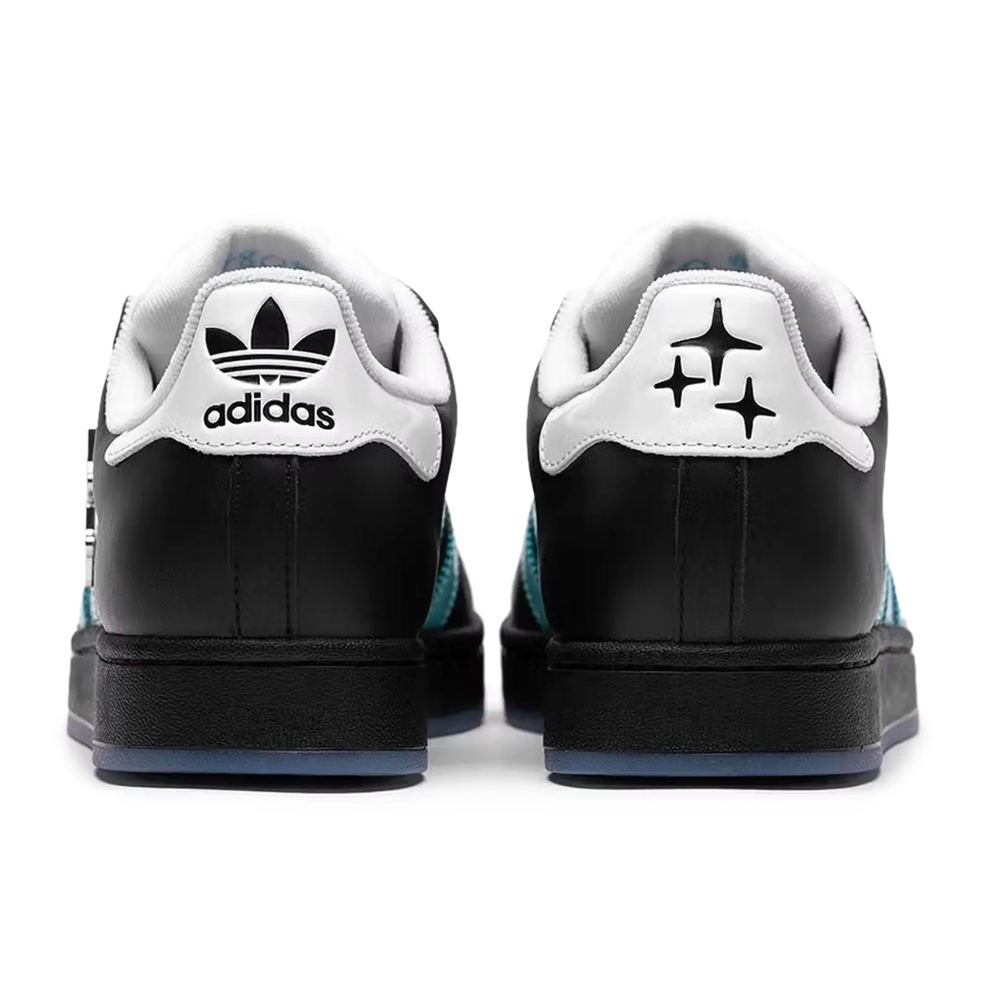 Drama Call x Adidas Superstar II Black Metrolink Blue
